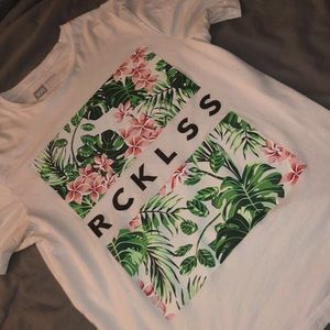 Young & reckless, White T-shirt